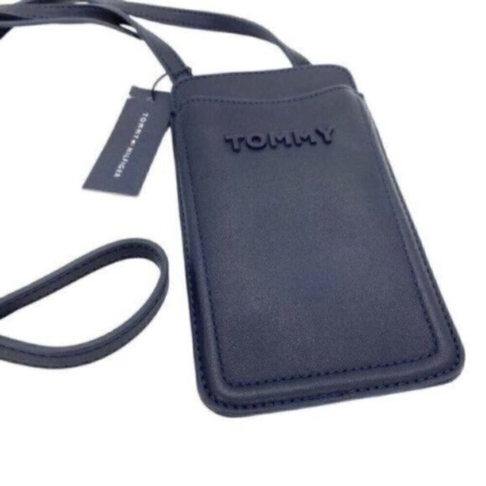 Tommy Hilfiger Elsie Phone Crossbody Bag in Navy Blue New - Picture 5 of 12